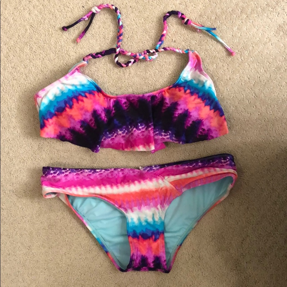Tie die bikini set